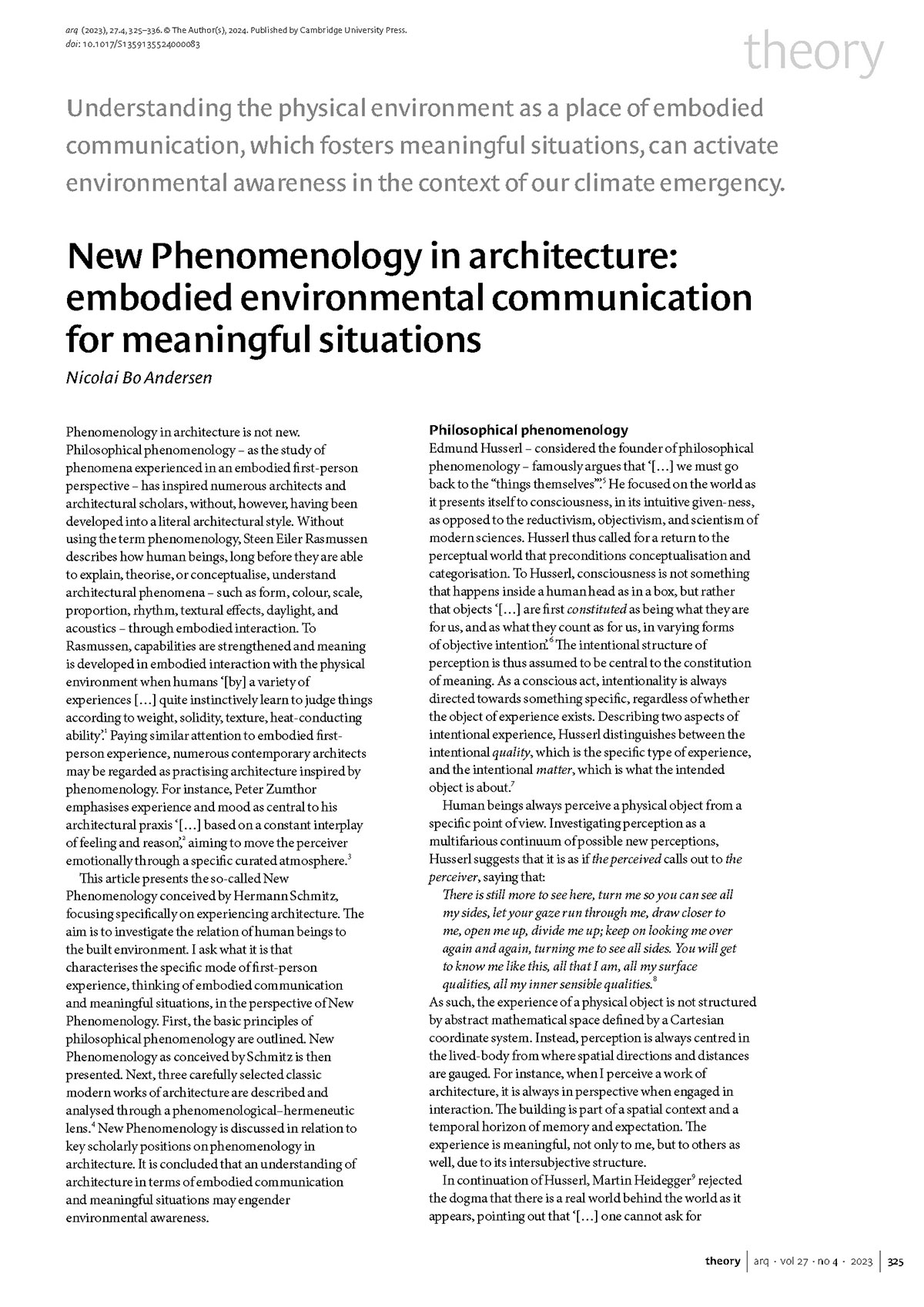 Nicolai Bo Andersen Arkitekt